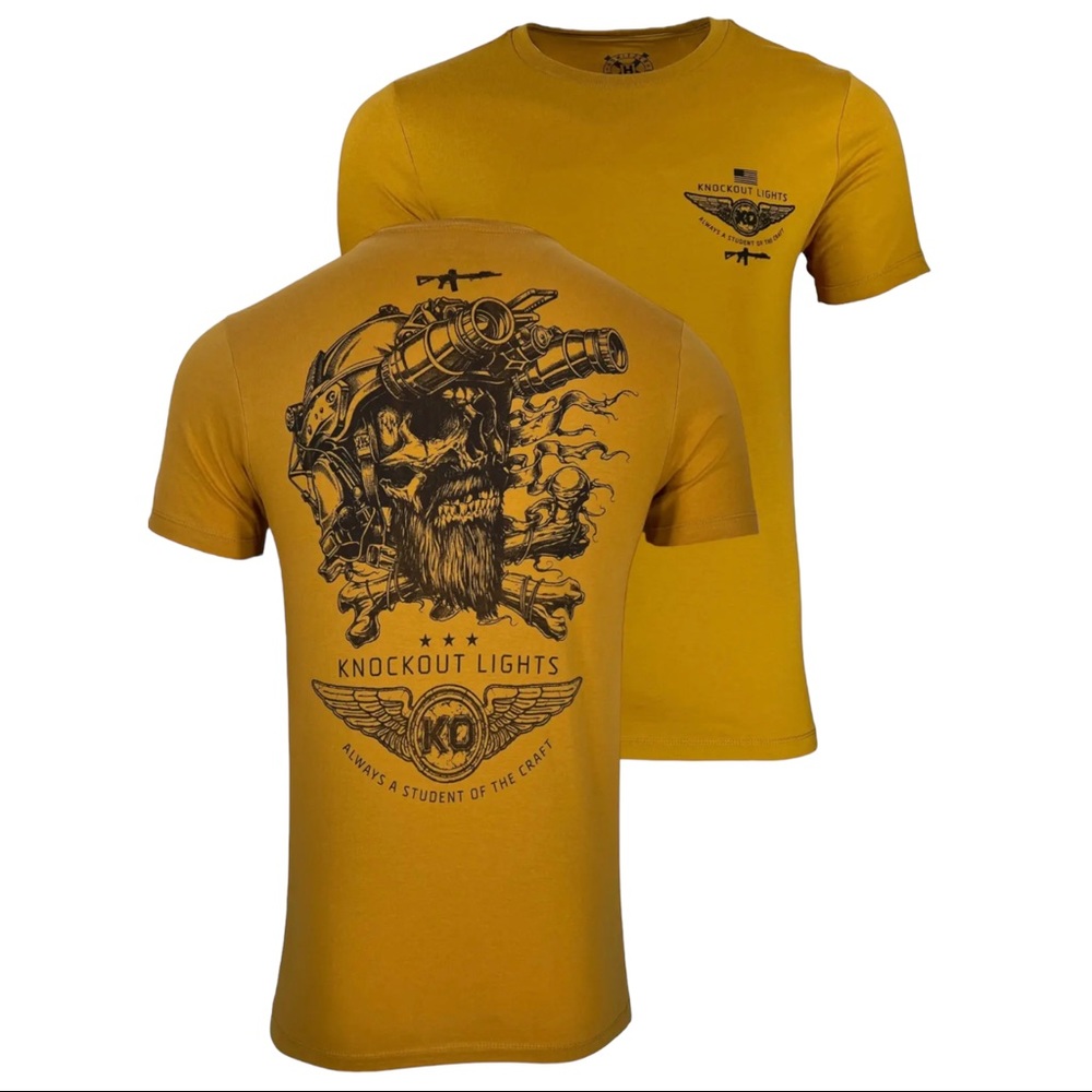 Howitzer Style Men's T-Shirt Knockout Light Military Grunt MFG